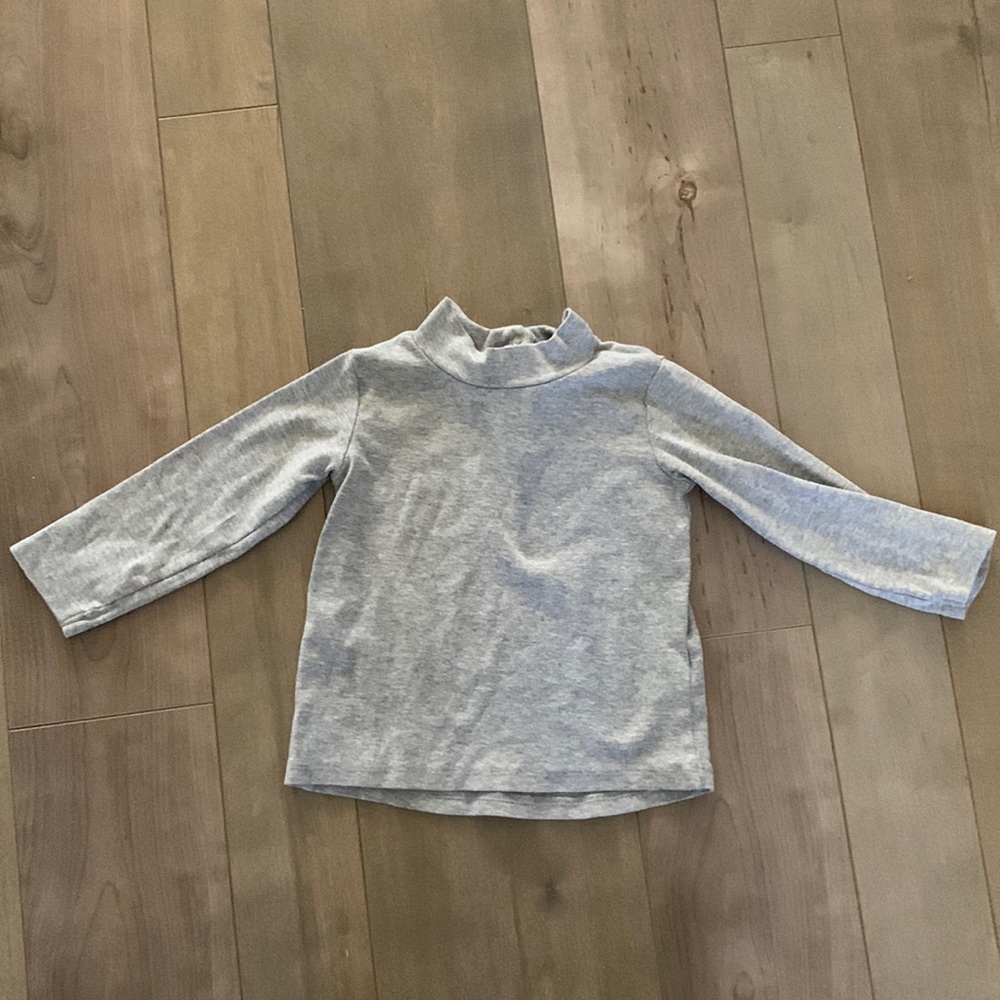 Zara gray mockneck long-sleeve top | Size 3T |